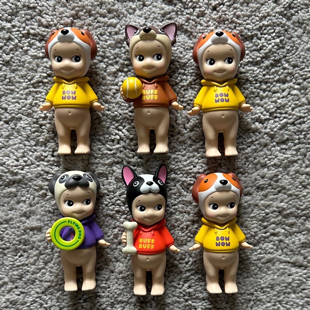 Authentic Sonny Angel Dog Time Series Bundle